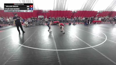 120 lbs Champ. Rd Of 32 - William Dircks, Scoring Edge vs Kyler Van Keuren, Askren Wrestling Academy