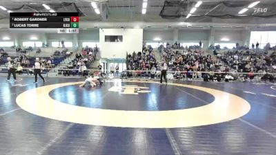 133 lbs 3rd Place Match - Lucas Torre, New Jersey City University vs Robert Gardner, Lycoming