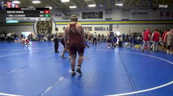 285 lbs Cons. Round 2 - Will Clausen, Benton Community vs Melvin Hintze, North Linn