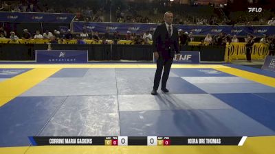Kiera Bre Thomas vs Corrine Maria Gaskins 2026 Pan Kids Jiu-Jitsu IBJJF Championship