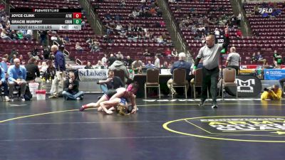 118 lbs Consi 2 - Joyce Clink, Athens-G vs Gracie Murphy, Council Rock-G