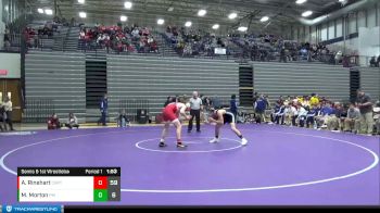 152 lbs Semis & 1st Wrestleback (8 Team) - Anthony Rinehart, Crown Point vs MJ Morton, Perry Meridian