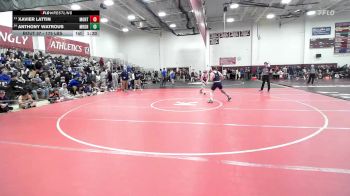 175 lbs Round Of 32 - Xavier Lattin, Montville vs Anthony Watrous, Morgan