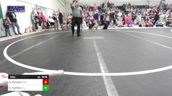 70 lbs Rr Rnd 3 - Antonio Kincaid, Runestone vs Kyson Carlton, Stilwell Youth Wrestling