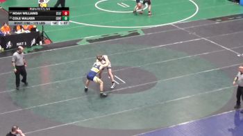 172 lbs Semifinal - Noah Williams, State College vs Cole Walker, Central Bucks South