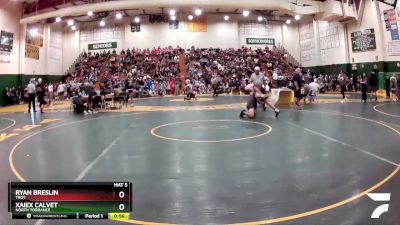 132 lbs Cons. Round 1 - Xaiex Calvet, North Torrance vs Ryan Breslin, Troy