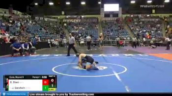 5A - 132 lbs Cons. Round 3 - Jacob Goodwin, Goddard vs Braedyn Blasi, Goddard-Eisenhower