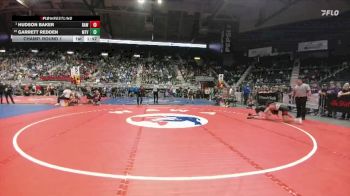 3A-120 lbs Champ. Round 1 - Hudson Baker, Rawlins vs Garrett Redden, Mountain View