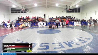 182 lbs Cons. Round 2 - Tasman Cassell, Newbury Park vs Erick Guzman, Centennial