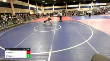 116 lbs Round Of 32 - Darwin DeWitt, Red Mountain WC vs Zoey Perez, Legacy WC