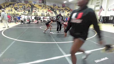 82-89 lbs Final - Kimberly Emmons, Grove JH Girls vs Malea Hawkins, Union Girls JH