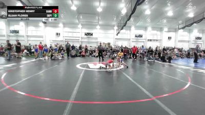 64 lbs Round Robin 3 - Kristopher Henry, Hammers - EL vs Elijah Flores, Empyre Wrestling Club