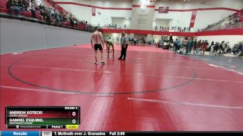 165 lbs Round 3 - Andrew Kotecki, Lucas Lovejoy vs Gabriel Esquibel, Northwest Eaton
