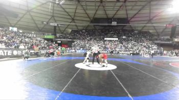 Boys 2A 150 lbs Champ. Round 1 - Sterling Officer, Steilacoom vs Emony Villa-Johnson, Marysville Pilchuck