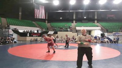 287 lbs Semifinals (8 Team) - Jacob Baker, Hayden vs Warren Bethea, Elmore County School