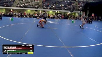 125 lbs Round 4 - Oliver Bongle, Poynette Panther Youth Wrestli vs Caleb Alcorn, DC Elite