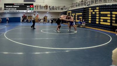 285 lbs Round Of 16 - Michael Gibson, Bethel Park vs Tyler Gallis, Connellsville