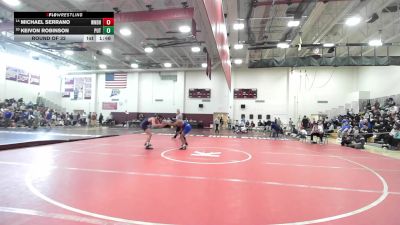 157 lbs Round Of 32 - Michael Serrano, Windham vs Keivon Robinson, Putnam