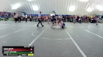 113 lbs Round 1 - Wyatt McCune, Potters vs Zach Sikon, Unattached