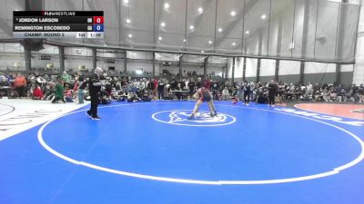 16U Boys FS - 157 lbs Champ. Round 2 - Jordon Larson, OR vs Remington Escobedo, CA