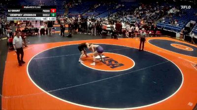 145 lbs 5th Place Match - Dempsey Atkinson, Rochelle vs AJ Grant, Chicago (Phoenix Military Academy)