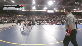 6A 98 lbs 5th Place Match - River Fitzsimmons, Centennial vs Andersen Kartchner, Rigby