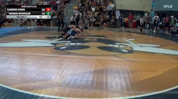 140 lbs Round 2 - Kamden Jones, Stillwater Area Wrestling vs Roman Spangler, LAW