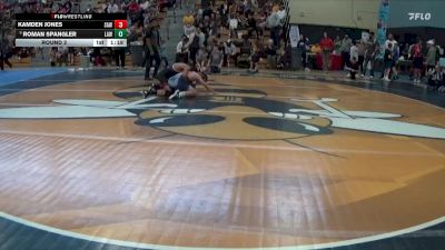 140 lbs Round 2 - Kamden Jones, Stillwater Area Wrestling vs Roman Spangler, LAW
