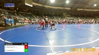 83 lbs Round Of 16 - Dragon Martinez III, Juggernaut Wrestling Club vs Shay Lundvall, Sebolt Wrestling Academy