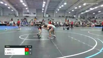 138 lbs Prelims - Noah Tapia, Young Guns Orange vs Kelvin Griffin, Team Thunder