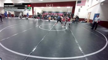 157 lbs Cons. Round 3 - Brayden Miracle, Natrona County vs Chad Emmett, Evanston