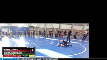 93 lbs Round 2 - Kaysen Lehmitz, Lionheart WC vs Christian Copeland, NorthEast 509 WC