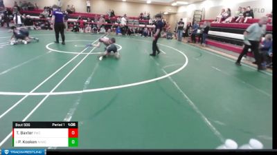 82 lbs Semifinal - Parker Kooken, Anacortes Hawkeyes Wrestling Club vs Tommy `Gun` Baxter, Punisher Wrestling Company