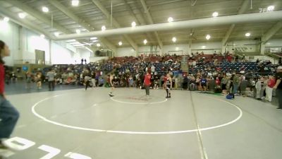 80 lbs Semifinal - Maddox Bunker, TUG vs Lyncoln Morris, Midway Wrestling Clug