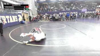 118 lbs Champ. Round 1 - Tanner Scheel, Gallatin vs Titus Rivers, Helena