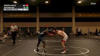 125 lbs C Of 8 #2 - Marcello Milani, Cornell vs Sulayman Bah, Columbia