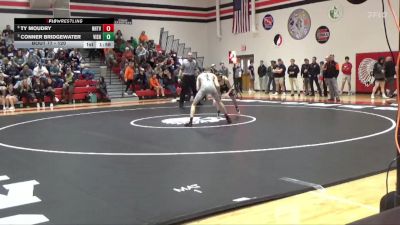 120 lbs Cons. Semi - Conner Bridgewater, Vinton-Shellsburg vs Ty Moudry, NH/TV