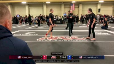 Senna Hickey vs Alexandra Ader 2025 ADCC Charlotte Open