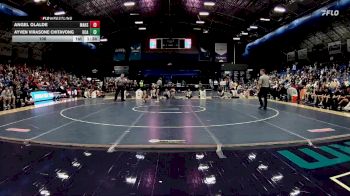 106 lbs Finals (2 Team) - Angel Olalde, Mount Airy High School vs Ayven Virasone Chitavong, Uwharrie Charter Academy