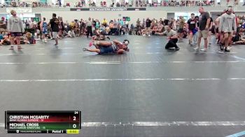 190 lbs Round 4 (6 Team) - Christian McGarity, BHWC Florida Supreme vs Michael Cross, Palm Harbor Wrestling