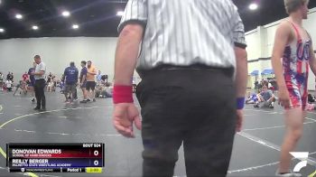 155 lbs Round 3 - Reilly Berger, PALMETTO STATE WRESTLING ACADEMY vs Donovan Edwards, School Of Hard Knocks