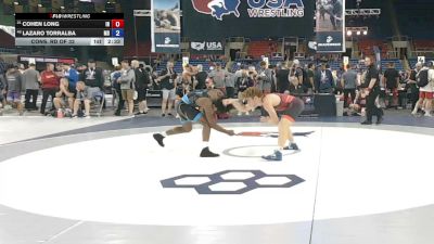 157 lbs Cons. Rd Of 32 - Cohen Long, Indiana vs Lazaro Torralba, Maryland