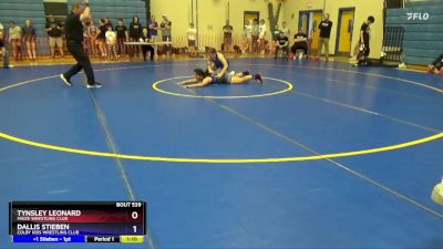 163 lbs Round 2 - Tynsley Leonard, Maize Wrestling Club vs Dallis Stieben, Colby Kids Wrestling Club