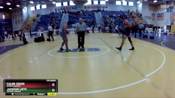 175 Gold Quarterfinal - Jackson Lietz, George Jenkins vs Caleb Cross, Glynn Academy