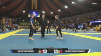 Malgorzata Dembowska vs Niamh Olivia Irene Schofield 2026 IBJJF European NoGi