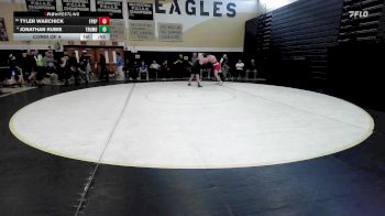 215 lbs Consi Of 4 - Tyler Warchick, Fairfield Prep vs Jonathan Kubie, Trumbull