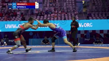 65 kg 1/4 Final - Ibragim Sharaputtinovich Ibragimov, UWW vs Kotaro Kiyooka, Japan