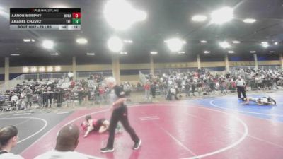 78 lbs Consolation - Aaron Murphy, Nomad Wrestling Club vs Anabel Chavez, The Valley WC