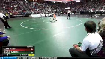 D1-120 lbs Semifinal - Lucas Peters, Kaukauna vs Chance Suddeth, Stoughton