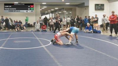 120 lbs Consi Of 32 #1 - Liam Lin, NY vs Peter SChutz, MN